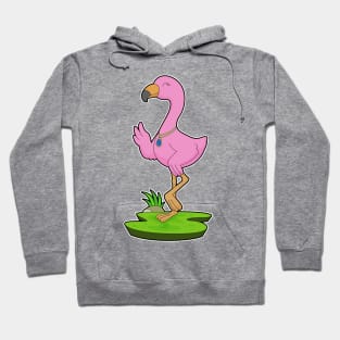 Flamingo Necklace Hoodie